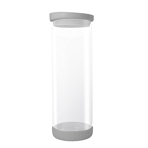 Jocca Container 1780 ML, Glas und Silikon, grau, 20 x 15 x 5 cm