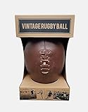 Robert Frederick-Rugby-Ball, Vintage-Stil, verpackt in robustem Deko-Karton