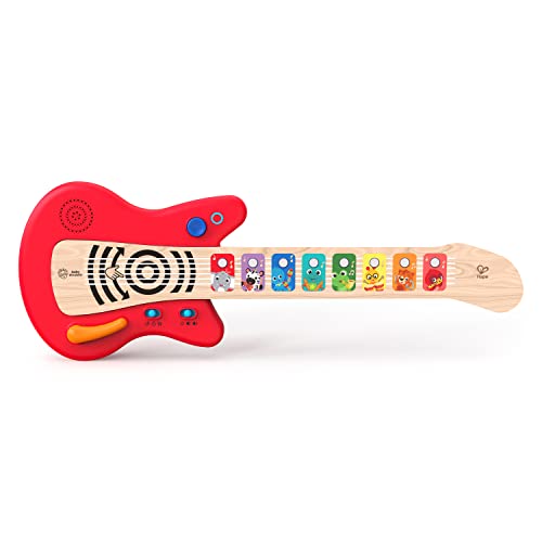 Baby Einstein, Hape, Together in Tune Duo, Connected Magic Touch, Instrumenten-Set Gitarre und Klavier, verbinden sich kabellos miteinander, Holzspielzeug für Kinder, ab 12 monate