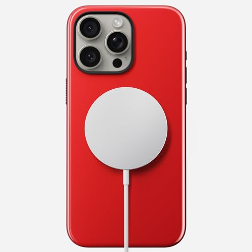 Nomad Sport Case Magsafe iPhone 15 Pro Max Red