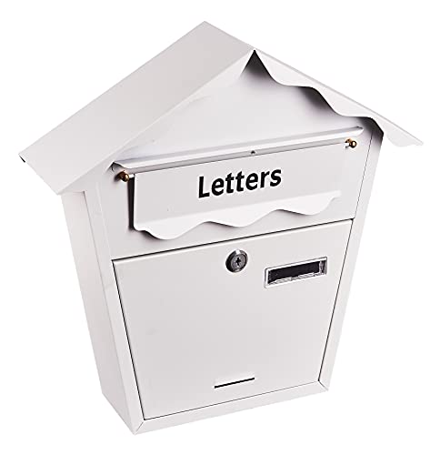 Am-Tech Post Box, weiß, S5551