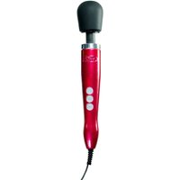 Doxy Wand Massager Aluminium Edition: Power-Vibrator, rot/schwarz