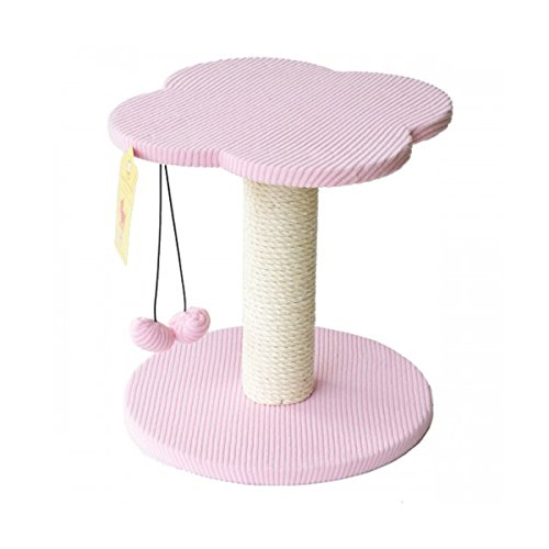 Ferribiella Sisal- und Chenille-Spielzeug, rosa für Katzen