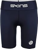Skins Series-1 Half Tights Damen schwarz Größe M 2022 Laufsport Shorts