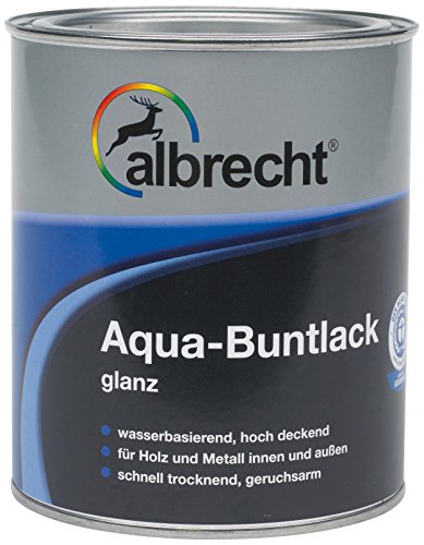 Albrecht Aqua-Buntlack glanz RAL 8011 2,5 L, braun, 3400505900801102500