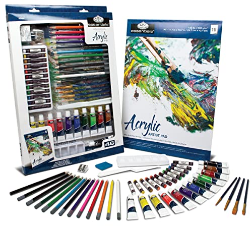 Royal & Langnickel RD854 - Essentials Acrylfarben Art Set