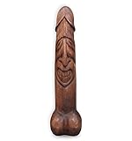 Wilai Details zu Phallus 63 cm stehend Holz massiv XXL Erotik Skulptur Fruchtbarkeitssymbol Kunst XXL ➽ ECHTE Handarbeit