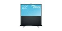 Optoma DP-9092MWL - mobile Leinwand zum hochziehen, 16:9, (92") 234 cm