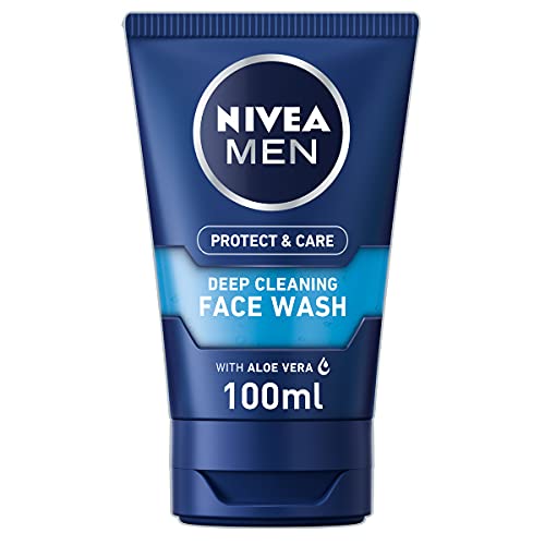 Nivea Men Deep Cleansing Face Wash - 100 ml Pack of 3