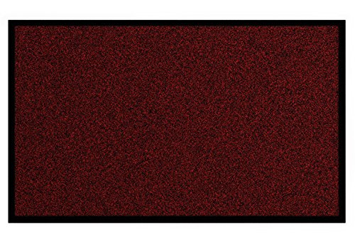 Andersen 445360115240 Colorstar Nylon Faser Innenraum Bodenmatte, Nitrilgummirücken, 700 g/sq. m, 115 cm Breite x 240 cm Länge, Rot