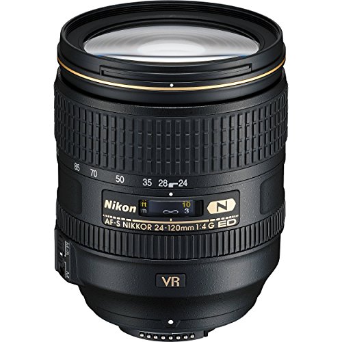 Nikon AF-S 24-120mm 1:4G ED VR Objektiv (77 mm Filtergewinde) inkl. HB-53