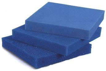 AQUARISTIK-PARADIES Filterschaum Filtermatte - Blau 50 x 50 x 10 cm 'grob' (ppi 10)