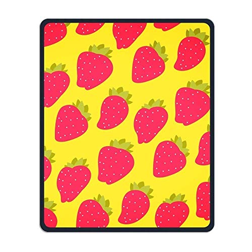 Präzise Nähte und dauerhafte Nahtlose Nahtlose Frucht Erdbeer - Individuelle Mousepad Wasserdichte Mousepad Anti - Rutsch - Base - Büro Games - Forschung - Mousepad