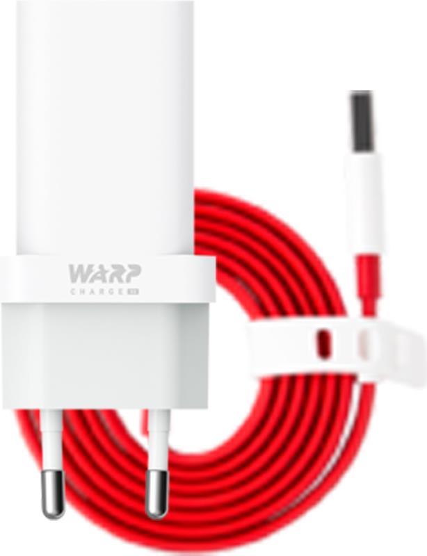 ONEPLUS - Warp Charger Schnellladegerät - 30W + 6A - Weiss - USB Ladegerät Original Netzteil (WC0506A3HK D301)