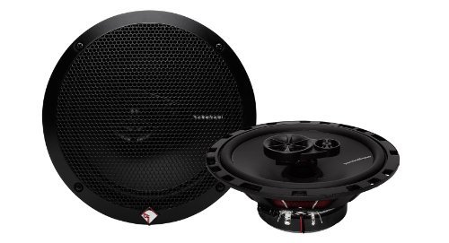 Rockford Fosgate R165X3 Prime 6.5-Inch Full-Range 3-Way Coaxial Speaker - Set of 2 Size: 6.5-Inch