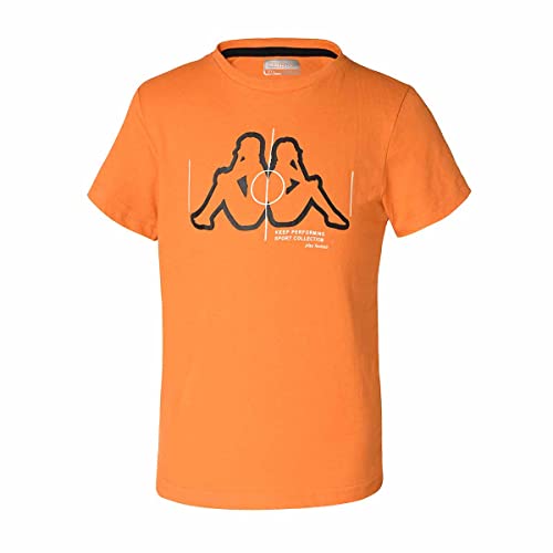 Kappa Jungen Bollengo Kid Boy Tshirt, orange, 8 años
