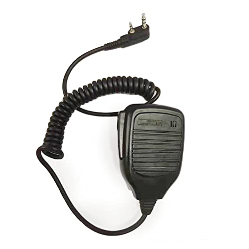 ARSMI KMC-21. Walkie Talkie Remote Lautsprecher Mikrofon Microphone PPT Radio TK-2170/3170 Fit for Kenwood Fit for Baofeng Walkie-Talkie-Mikrofon