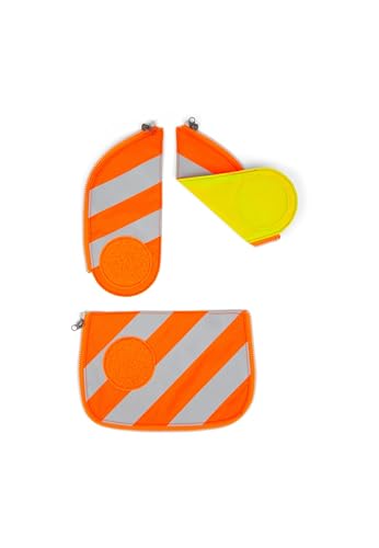 Ergobag Zubehör Cubo Light - Sicherheitsset 3tlg. (bis Modell 2018) orange