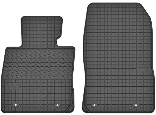 Motohobby Gummimatten Vorne Gummi Fußmatten Satz für Mazda CX-3 (ab 2015) / 2 III (ab 2014) - 2-teilig Passgenau