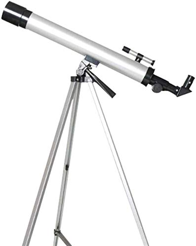 Tragbares Reiseteleskop Astronomisches Teleskop + Monokulare Reiseglasteleskope Astronomischer Refraktor für Kinder Erwachsene Anfänger Brennweite 600 mm Spiegel 90 Grad Tele