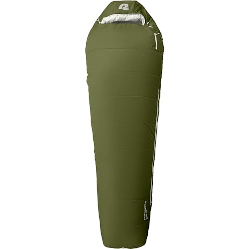Retrospec Dream 15° 15 Grad Schlafsack – Mumienschlafsack für Camping, isolierter Schlafsack für kaltes Wetter, leichter Packsack, wasserabweisend und verstellbare Kordeln, Erwachsenen-Schlafsack