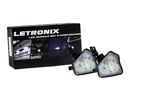 LETRONIX SMD LED Umfeldbeleuchtung Ausstiegsbeleuchtung Module A-Klasse W176 / B-Klasse W242/W246 / C-Klasse W204 / E-Klasse W212 / S-Klasse W221 / CLA C117 / CLS C218 / GLA X156 / GLK X204 / GLC X253