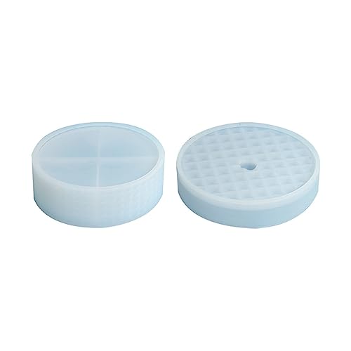 YIAGXIVG Silikonharz-Form mit Deckel für DIY-Aufbewahrungsbox, wiederverwendbare Epoxidharz-Gussformen für Schmuck, Süßigkeiten, Schmuck, 3D-Form