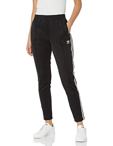 adidas Originals Damen Superstar Trackpant Jogginghose, schwarz, Groß