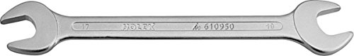 holex 610950 27X30 Doppelmaulschlüssel Chrom-Vanadium-Stahl verchromt 27 x 30 mm