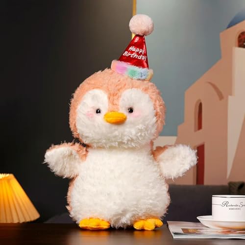 EacTEL Flauschige Weihnachten Pinguin Puppe Karikatur Tier Kuscheltier Party Dekoration Kinder Geschenk Geburtstag 30cm 3