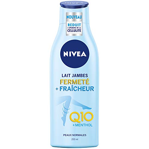 NIVEA Beinmilch mit festen Beinen + Frischhalte, 200 ml, 4 Stück