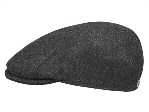 Göttmann Boston Flatcap mit softem Schirm - Dunkelgrau (18) - 56 cm