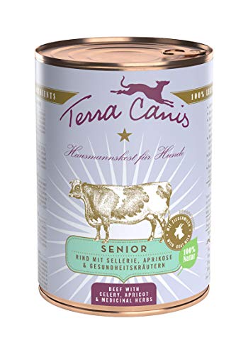 Terra Canis Senior Rind, 400g Dose (6 Pack)