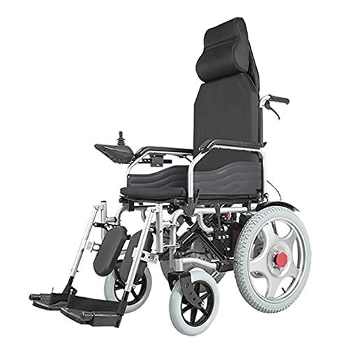 Rollstuhl, zusammenklappbarer leichter Wheelchai-Luxusrollstuhl, faltbar, Ganzkörper-Liegestuhl, manuelle Bremsen auf beiden Seiten, hochfester Vergaser