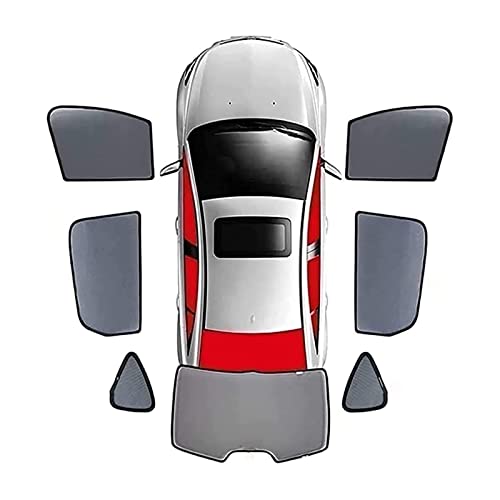 FGAITH Auto Sonnenschutzrollos,Sonnenschutz Auto Baby,für Mercedes-Benz EQB 2020-2023,Magnetisch Sonnenblende,UV Schutz/Blendschutz Autofenste Sichtschutz,7pcs-Doors-Window