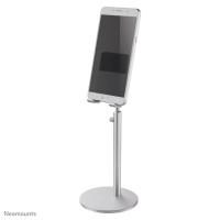 Newstar Phone Desk Stand (Suited for Phones up to 10"), Silver, W125878069 (Phones up to 10), Silver Phone Stand, Mobile Phone/Smartphone, Passive Holder, Desk, Silver