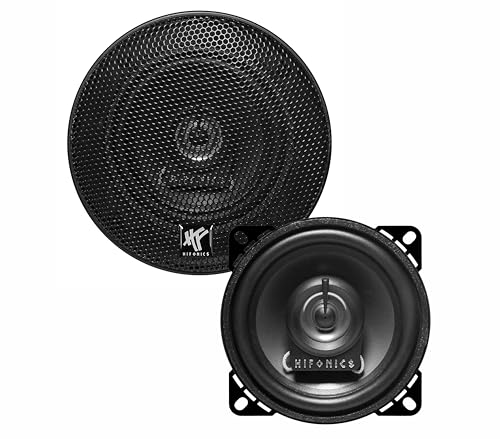 Hifonics VX42-10cm (4") 2-Wege Koaxial-Auto-Lautsprecher | 1 Paar | EInbau-Lautsprecher für Car-HiFi Fans
