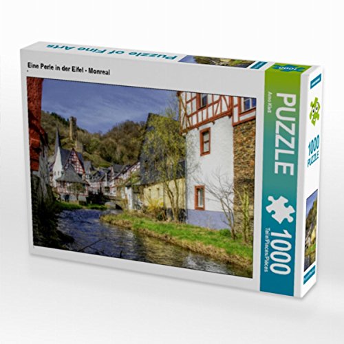 CALVENDO Puzzle Eine Perle in der Eifel - Monreal 1000 Teile Lege-Größe 64 x 48 cm Foto-Puzzle Bild von Arno Klatt