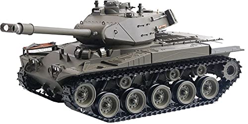 ES-TOYS RC Panzer M41 A3 Walker Bulldog Heng Long -Rauch&Sound+Stahlgetriebe und 2,4Ghz -V 7.0
