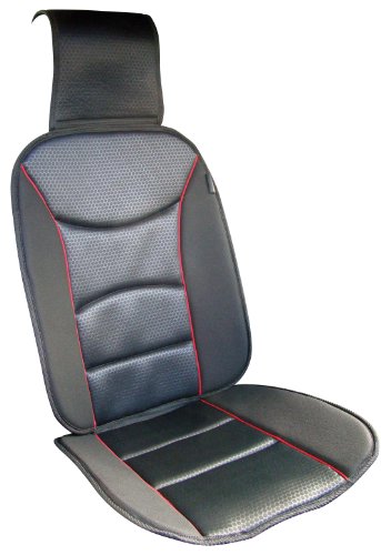 Ergoseat 910506 Sitz-Komfort-Abdeckung, Schwarz/Rot
