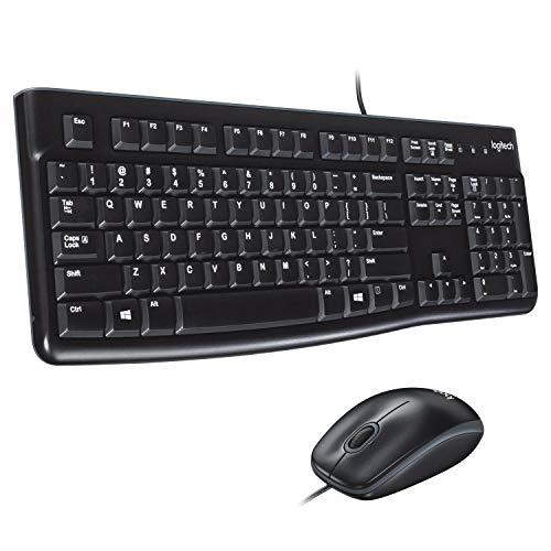 Logitech desktop mk120 - tastatur-und-maus-set - usb - nordisch - - 920-002823 - 5099206023383