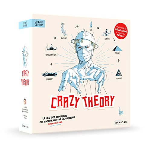 ledroitdeperdre.com - Crazy Theory Das Recht zu verlieren Brettspiel, DRO024CR, Mehrfarbig