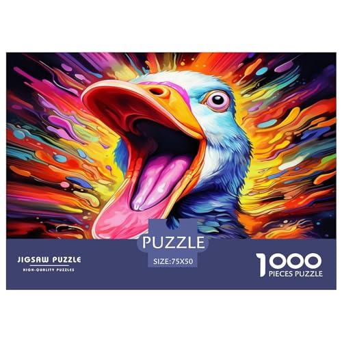 Colorful Ducks Für Erwachsene 1000 Teile Puzzles Family Challenging Games Home Decor Lernspiel Geburtstag Stress Relief Toy 1000pcs (75x50cm)