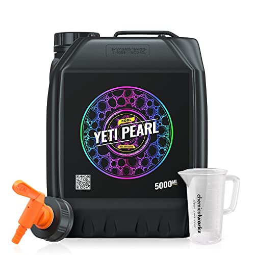 ADBL Yeti Snow Foam Pearl (5L) - Hochkonzentrierter Premium Aktivschaum inkl. Messbecher & Auslaufhahn - Lack Reiniger für alle Lacke, pH-Neutral - unverwechselbarer Duft!