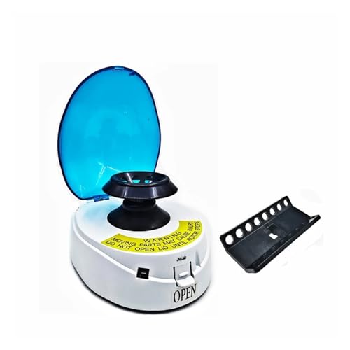 Laborausrüstung, Mini-Zentrifuge, Palm-Zentrifuge, Laborzentrifuge, 4000–10000 U/min, Bis Zu 8 PCR-Röhrchen Mit 0,5 Ml, 1,5 Ml, 2 Ml, Zwei Rotoren, RCF Stabiler Betrieb (Color : JMC-700, Size : Plug