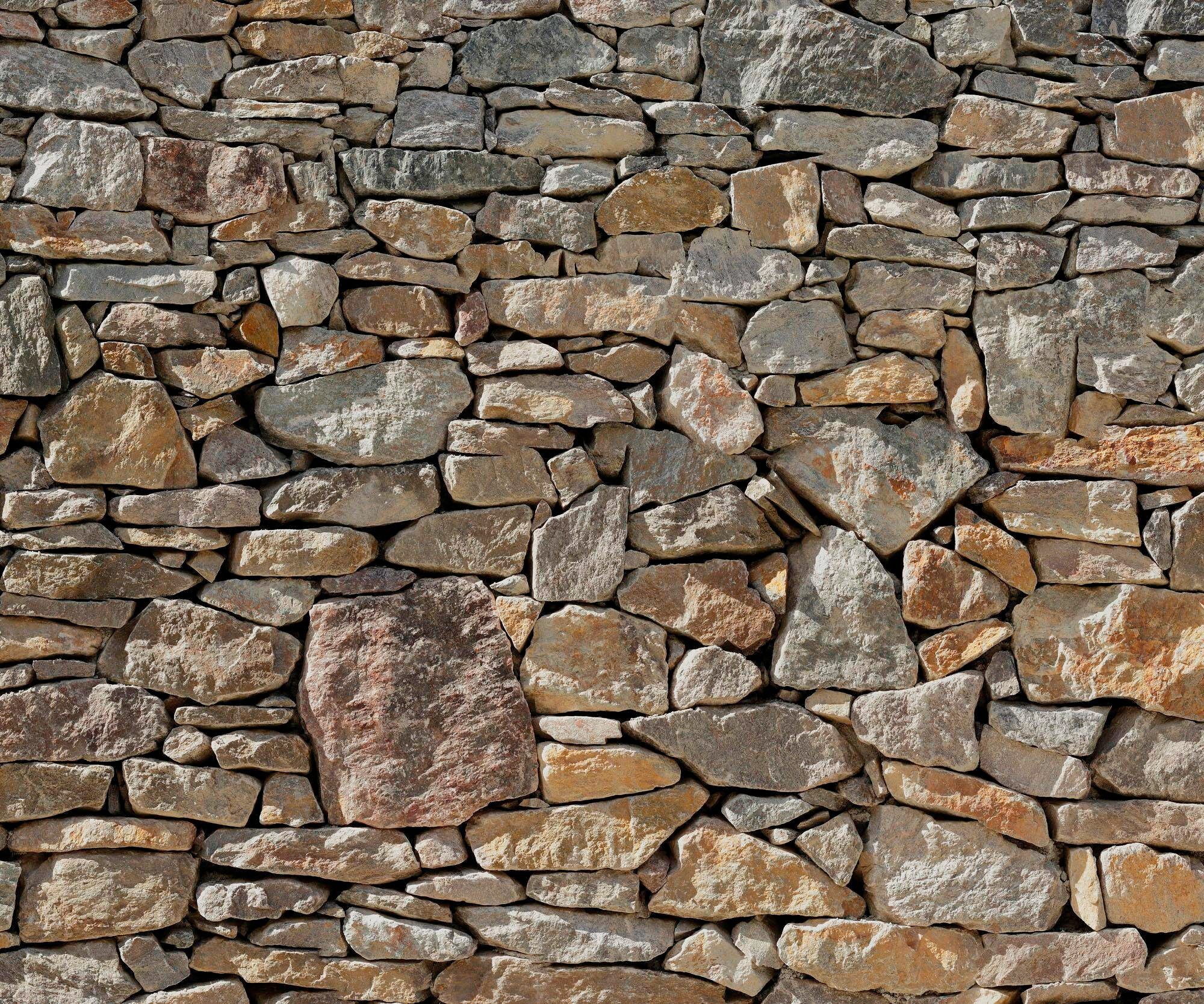 Komar Vliestapete "Stone Wall"