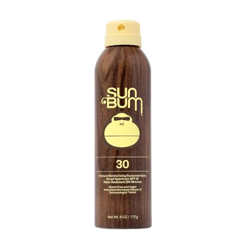 Sun Bum Continuous Spray Sunscreen, SPF 30, 6-Ounce by