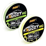 Fox Exocet MK2 Marker Braid 0,18mm 9,07kg 300m Green - Angelschnur für Markerrute, Schnur zum Loten, Karpfenschnur