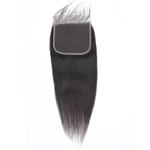 Damen-Haarblock, glattes Haar, Spitzenkopfbedeckungsperücke, Faserperücke, Haargeflecht-Perückenzubehör (Color : 8inch, Size : 1)