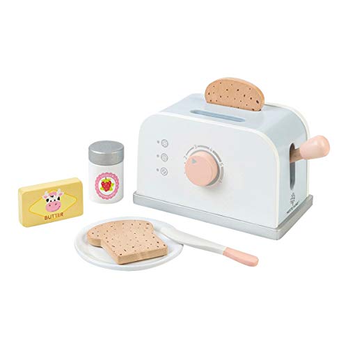 MUSTERKIND Kinder-Toaster "Olea weiß/graublau"